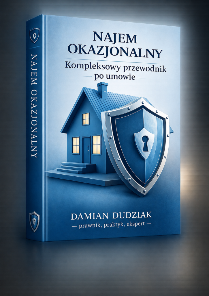 E-book umowa najmu okazjonalnego krok po kroku